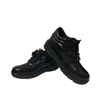 HIGH STANDARD LEATHER SAFETY BOOT WITH STEEL TOE